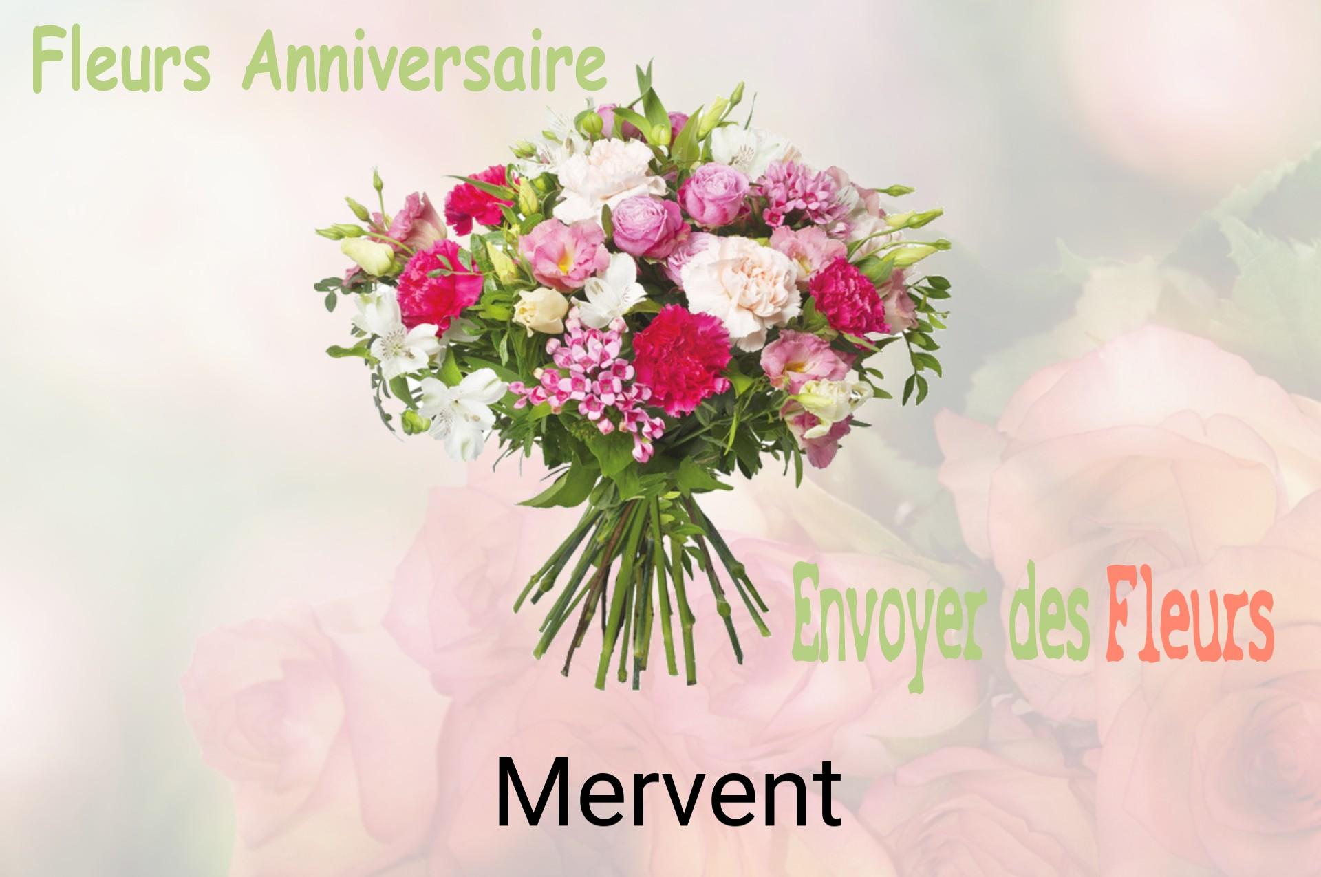 Bouquet de fleurs d’anniversaire livré à Mervent